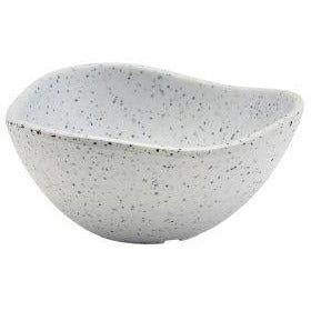 White Granite Melamine Triangular Ramekin 3.5oz