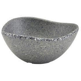 Grey Granite Melamine Triangular Ramekin 3.5oz