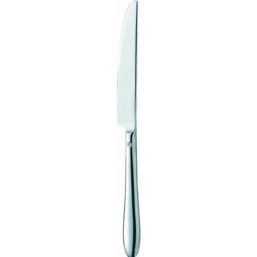 Chef & Sommelier Lazzo 18/10 Cutlery  Dessert Knife (Solid Handle)(21.3cm)(8.4") (Box of 12) - Smashing Supplies
