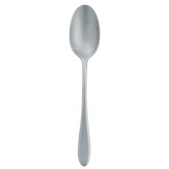 Chef & Sommelier Lazzo Patina 18/10 Distress Polished  Coffee / Demi Tasse Spoon(115mm)(4 1/2") (Box of 12) - Smashing Supplies