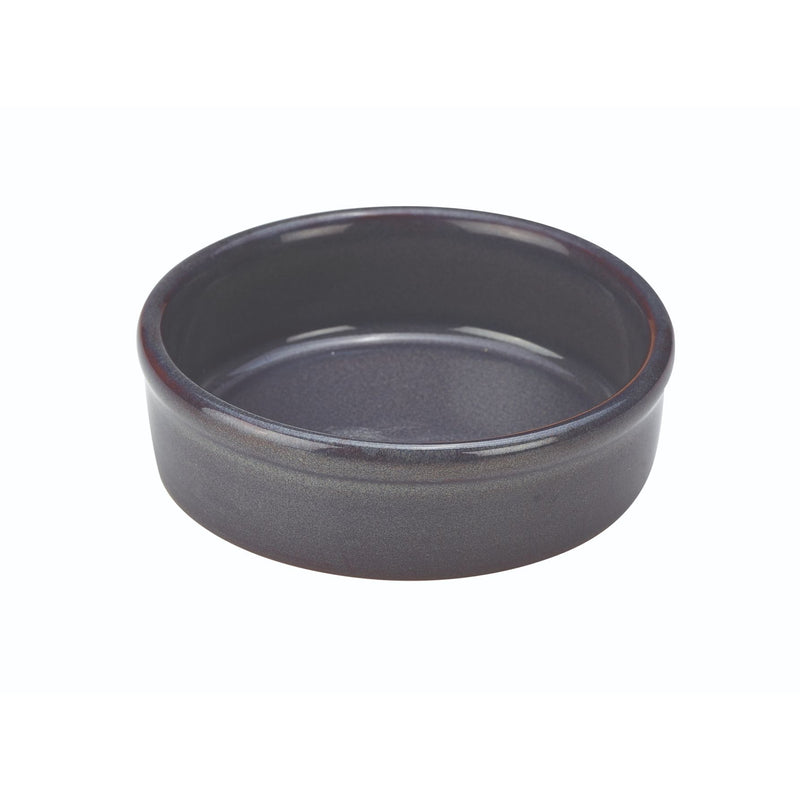 Terra Stoneware Rustic Blue Tapas Dish 10cm