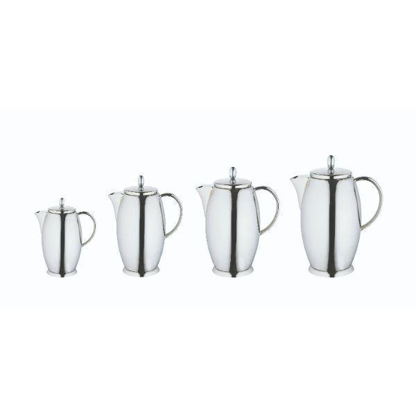 Elia Highly polished to a superb mirror finish 1.20L Designer Tea/Coffee Pot