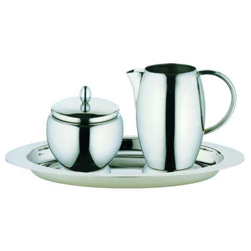 Elia Matching tea and coffee pot available Set 3 Piece Creamer Set