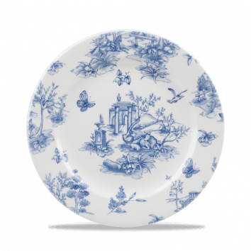 Toile Prague Profile Plate 8" Box 6