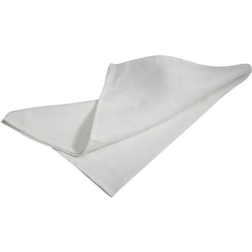 Honeycomb White T-Towel 51X76cm 10Pcs