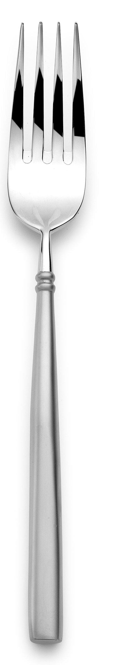 The Elia Tiara Dessert Fork is well balanced with added weight for a comfortable feel in the hand. Crafted in 18/10 Stainless Steel.