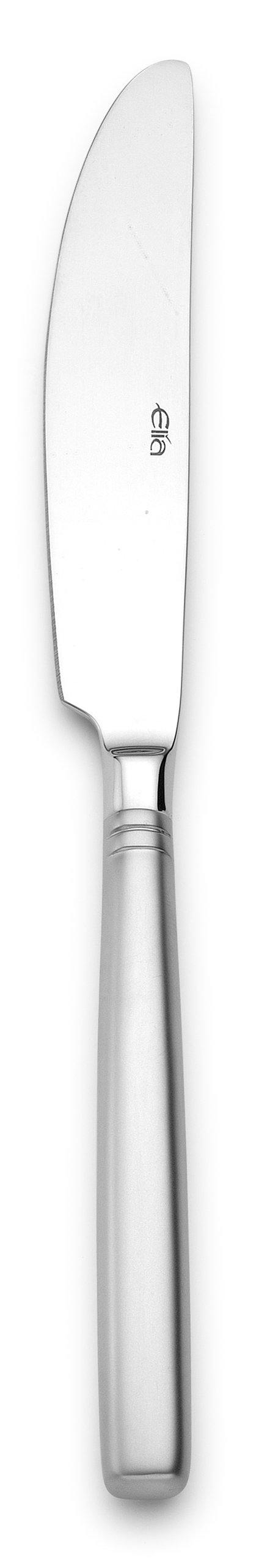 The Elia Tiara Dessert Knife is well balanced with added weight for a comfortable feel in the hand. Crafted in 18/10 Stainless Steel.