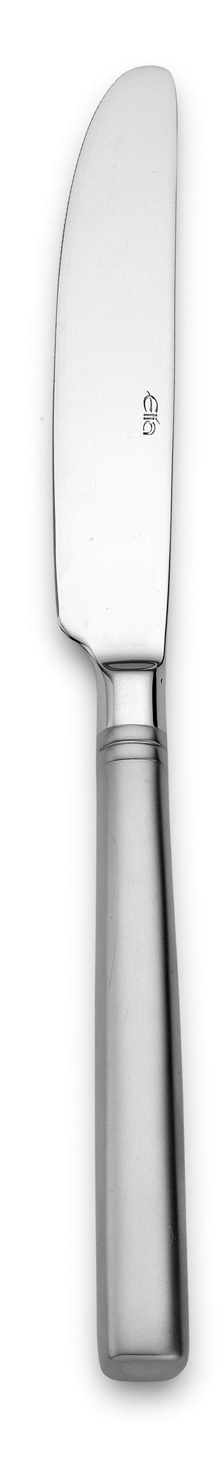 The Elia Tiara Table Knife is well balanced with added weight for a comfortable feel in the hand. Crafted in 18/10 Stainless Steel.