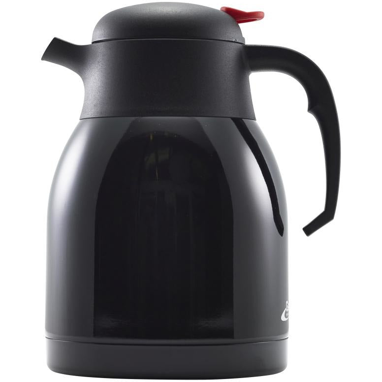 Black St/St Vacuum Push Button Jug 1.5L