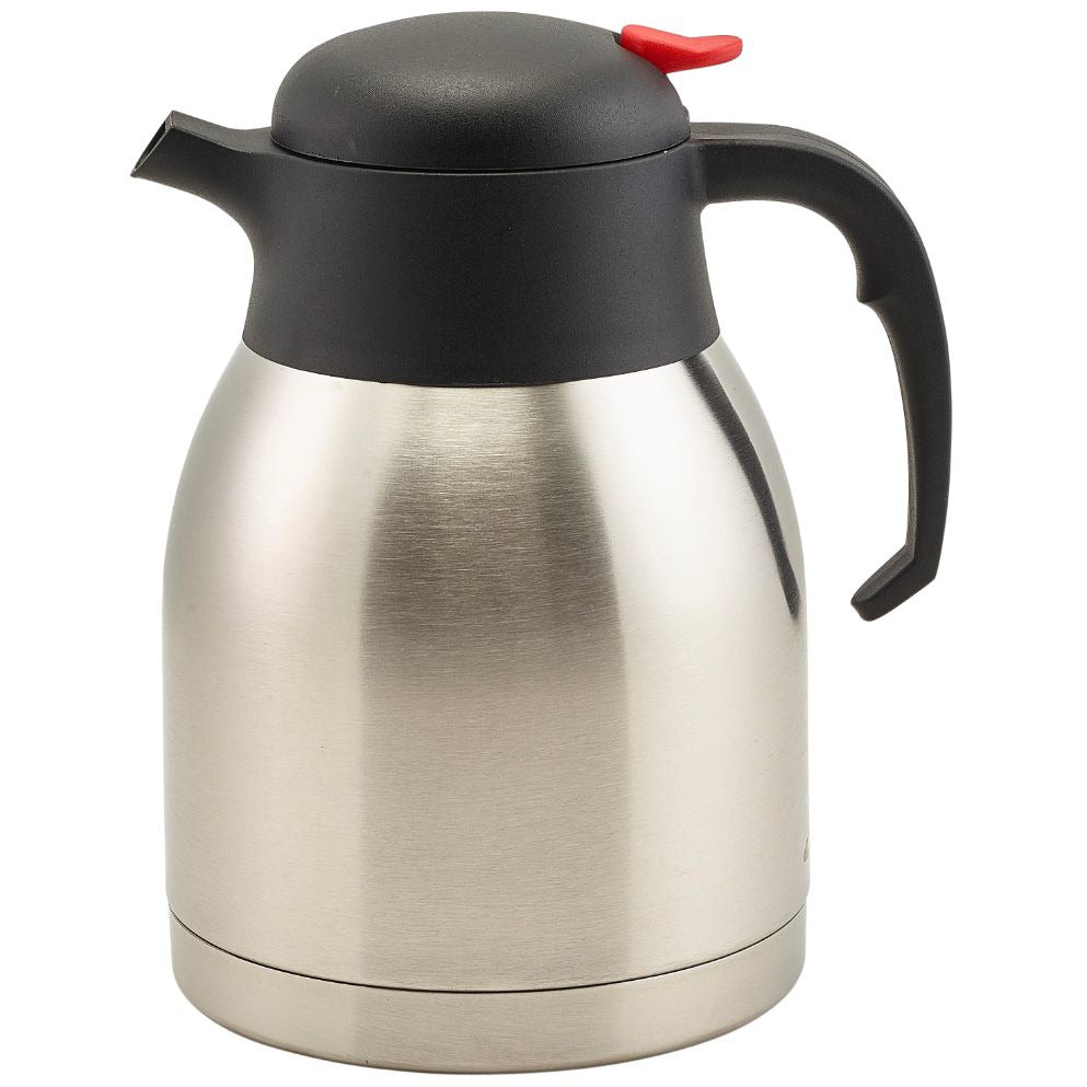 Vacuum Push Button Jug Stainless Steel 1.5L — Envibe