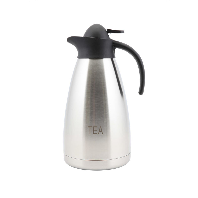 Tea Inscribed St/St Contemporary Vac. Jug 2.0