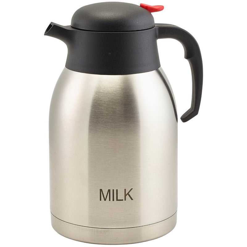 Milk Inscribed St/St Vacuum Jug 2.0L