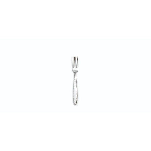 The Elia Valiant Dessert Fork is manufactured from highly polished 18/10 Stainless Steel with a brilliant mirror finish.