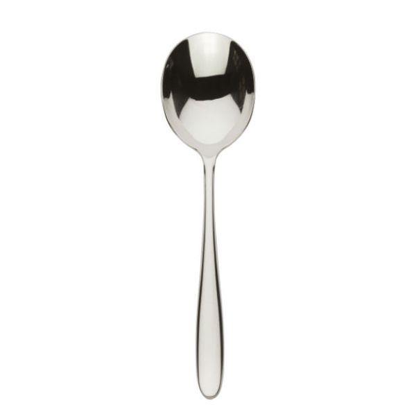 The Elia Viola Soup Spoon is manufactured in 18/10 Stainless Steel and meticulously mirror finished.