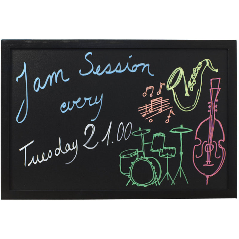 Wall Chalk Board 40 x 60cm, Black