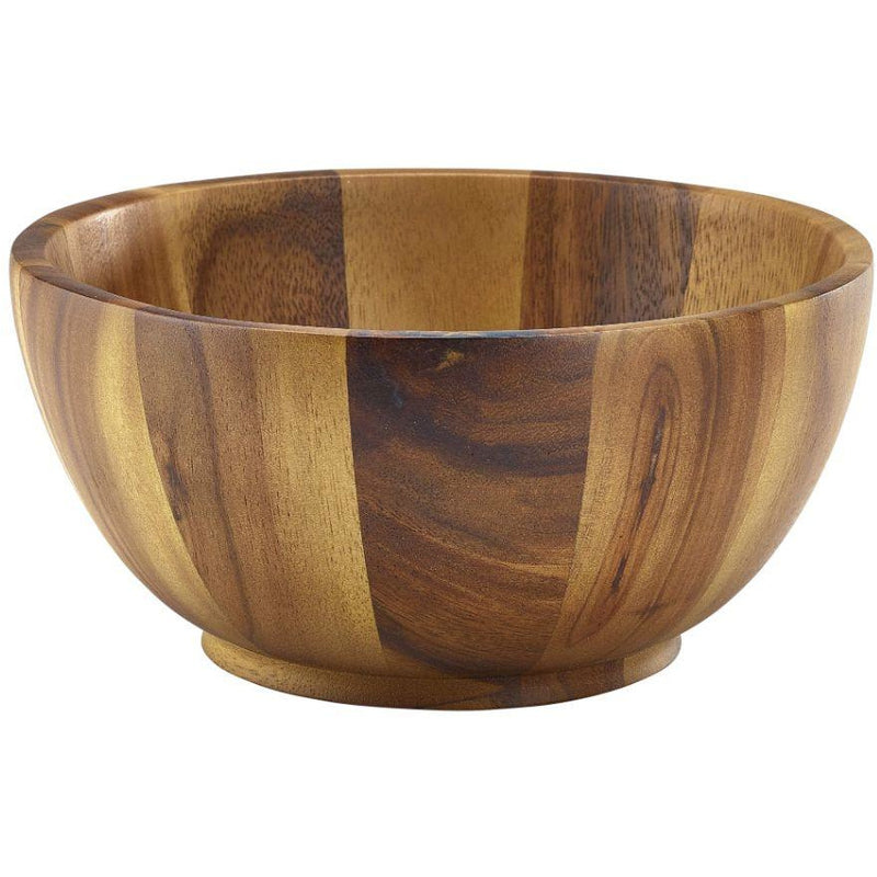 Acacia Wood Bowl 20Dia x 10cm
