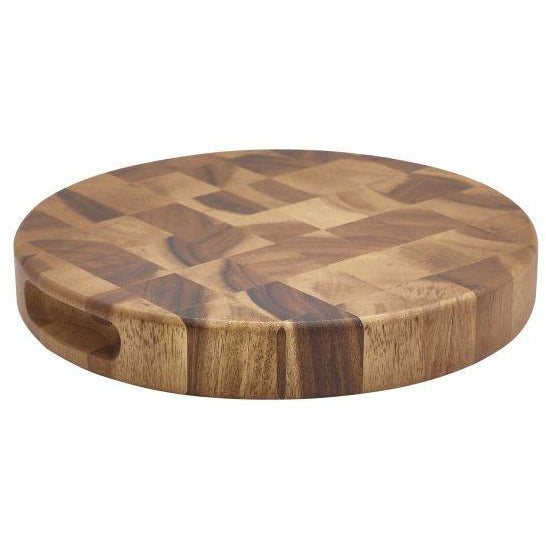 Acacia Wood End Grain Chopping Board 11 x 1.5"