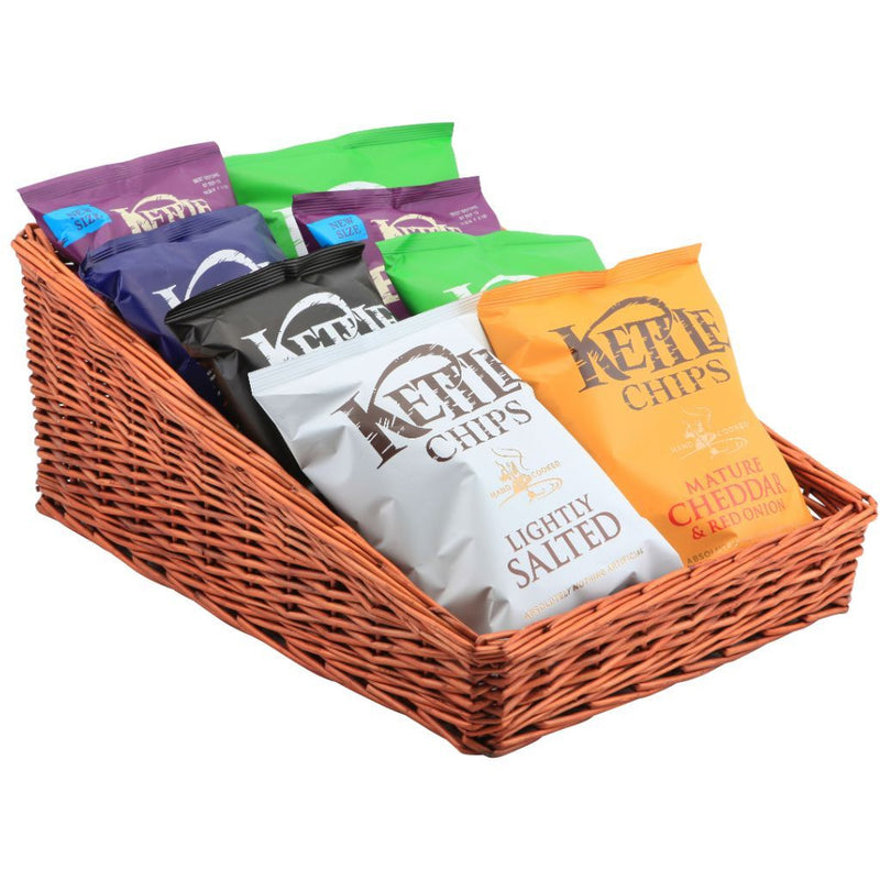 Wicker Display Basket 46X36X20cm - 7cm Front