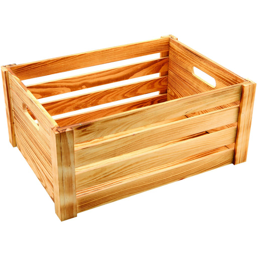 Wooden Crate Rustic Finish 41 x 30 x 18cm