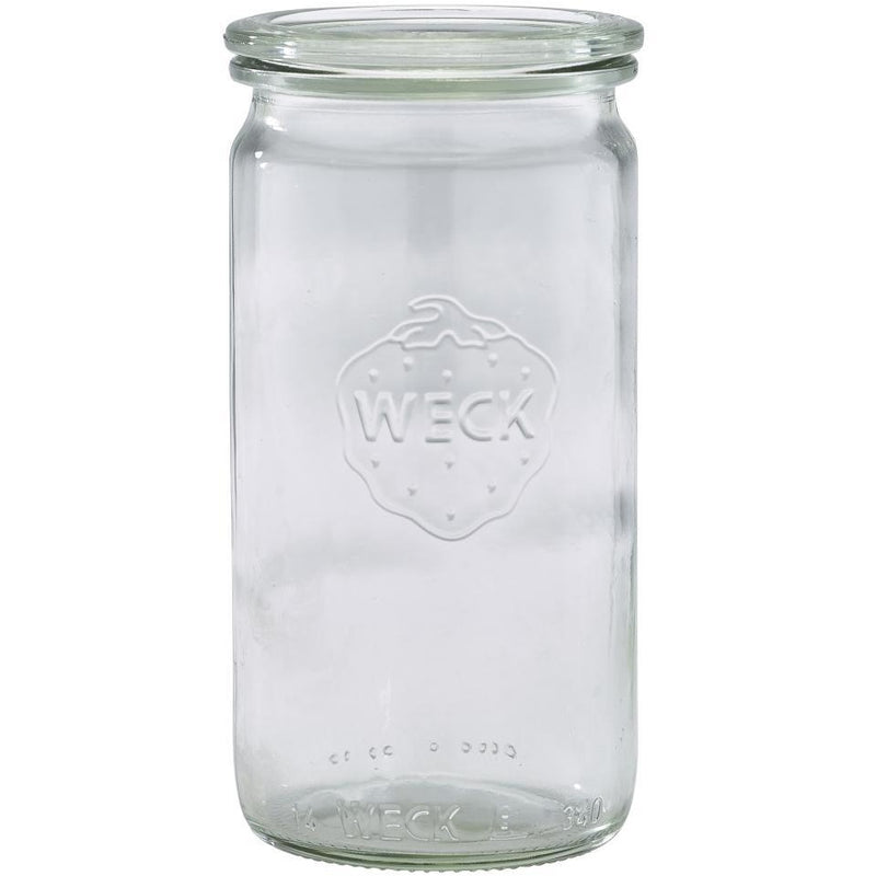 WECK Cylindrical Jar 34cl/12oz 6cm (Dia)