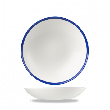 Retro Blue  Coupe Bowl 7.25" Box 12