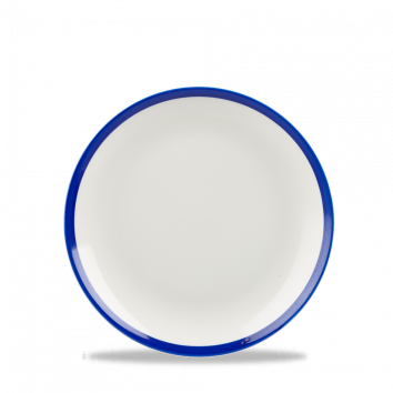 Retro Blue  Coupe Plate 6.5" Box 12