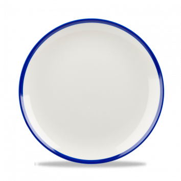 Retro Blue  Coupe Plate 8.6" Box 12