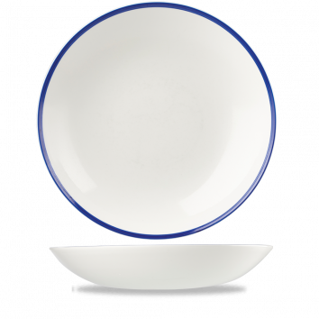 Retro Blue  Coupe Bowl 12" Box 6