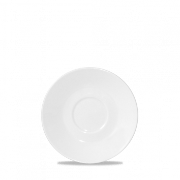 White  Cafe Saucer Small 5.5" Box 24