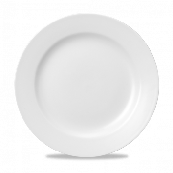 White Classic Plate 10.62" Box 12