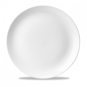 White Evolve Coupe Plate 11.25" Box 12