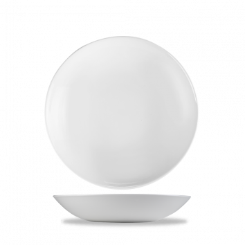 White Evolve Coupe Bowl 7.25" Box 12