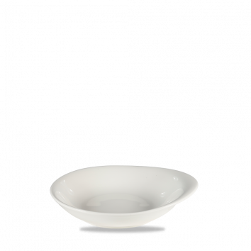 White Round Dish 6 3/8X5 5/8" Box 12