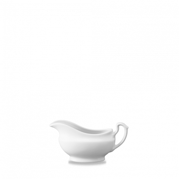 White  Mini Sauce Boat 4Oz Box 6