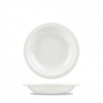 White Nova Rimmed Soup 8.25" Box 24
