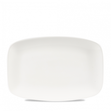 White Oblong Chefs Plate 12 X 7 4/5" Box 6