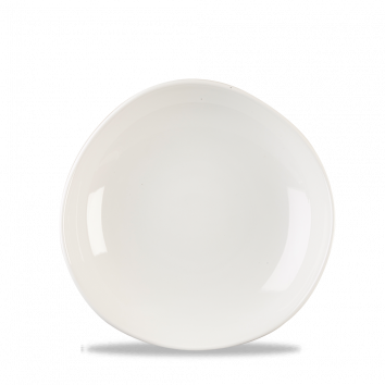 White Round Trace Bowl 9 7/8"  Box 12