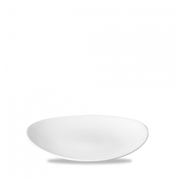 White Orbit Oval Coupe Plate 9" Box 12