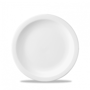 White Nova Plate 8" Box 24