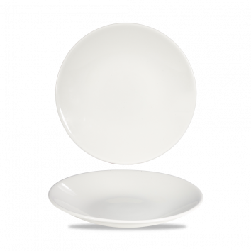 White  Profile Deep Coupe Plate 8 7/8" Box 12