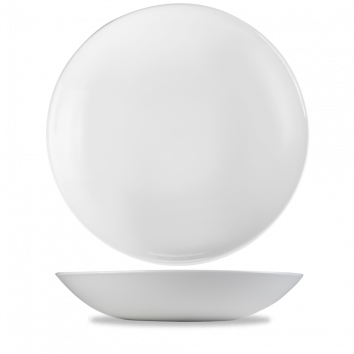 White Coupe Pasta Bowl 12" Box 6