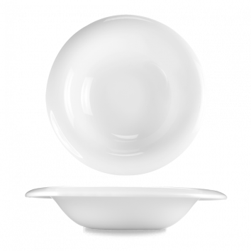 White Glide Pasta Bowl 10" Box 6