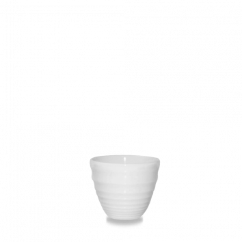 White Ripple Dipper Pot 2Oz Box 12