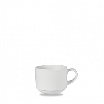 White Profile Stacking Cup 8Oz Box 12