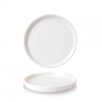 White  Walled Plate 6.3" Box 6