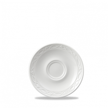 Chateau White  Coffee Saucer 5.5" Box 24