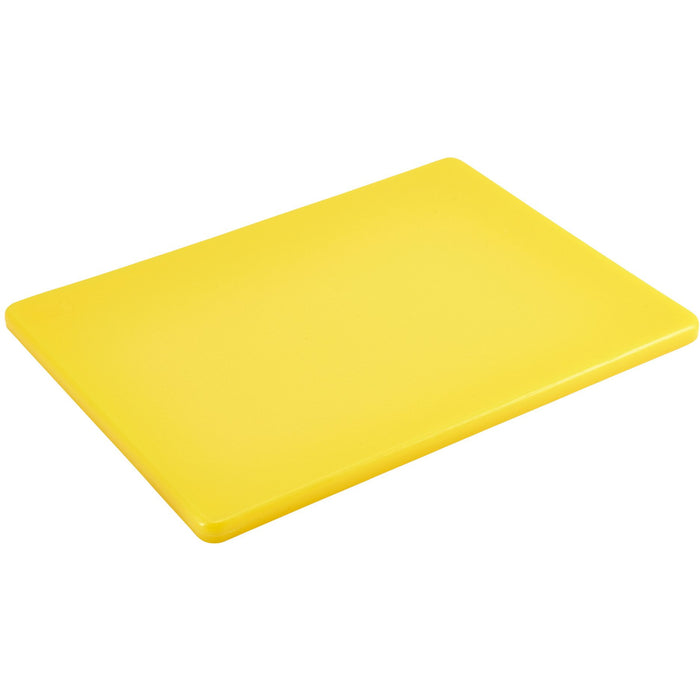 Yellow Low Density Chopping Board 12 x 9 x 0.5"
