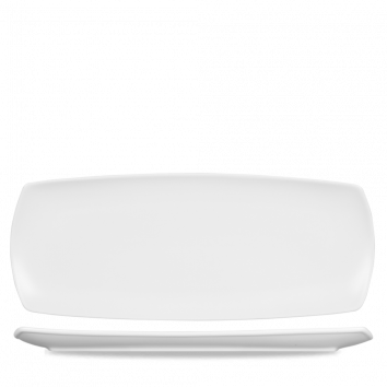 Menu Porcelain Flat Rectangle Plate 14X5 1/2" Box 6