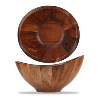 Wood  Lrg Moonstone Bowl 23.5X22X12.5Cm Box 4