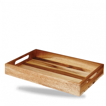 Wood Large Rect Crate 38X24X4.8Cm Box 4